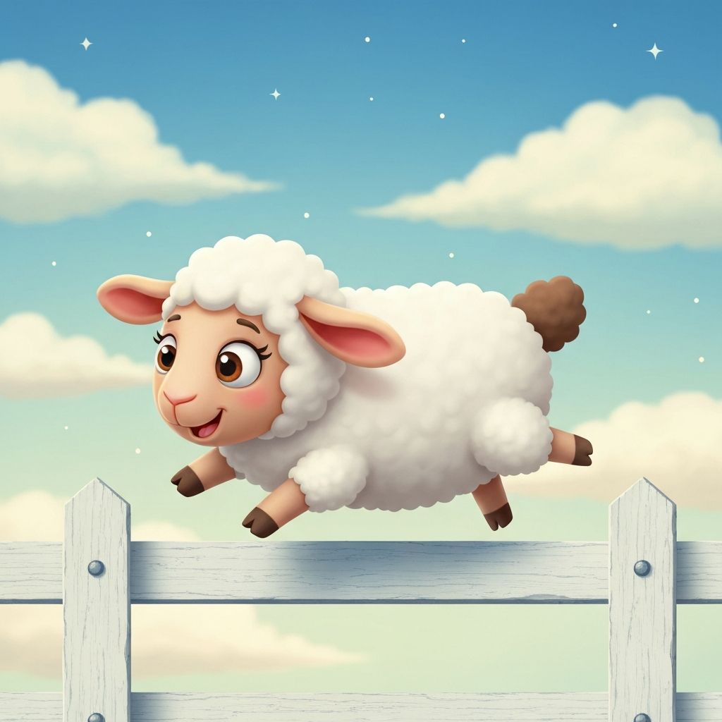 Serta iconic counting sheep brand mascots