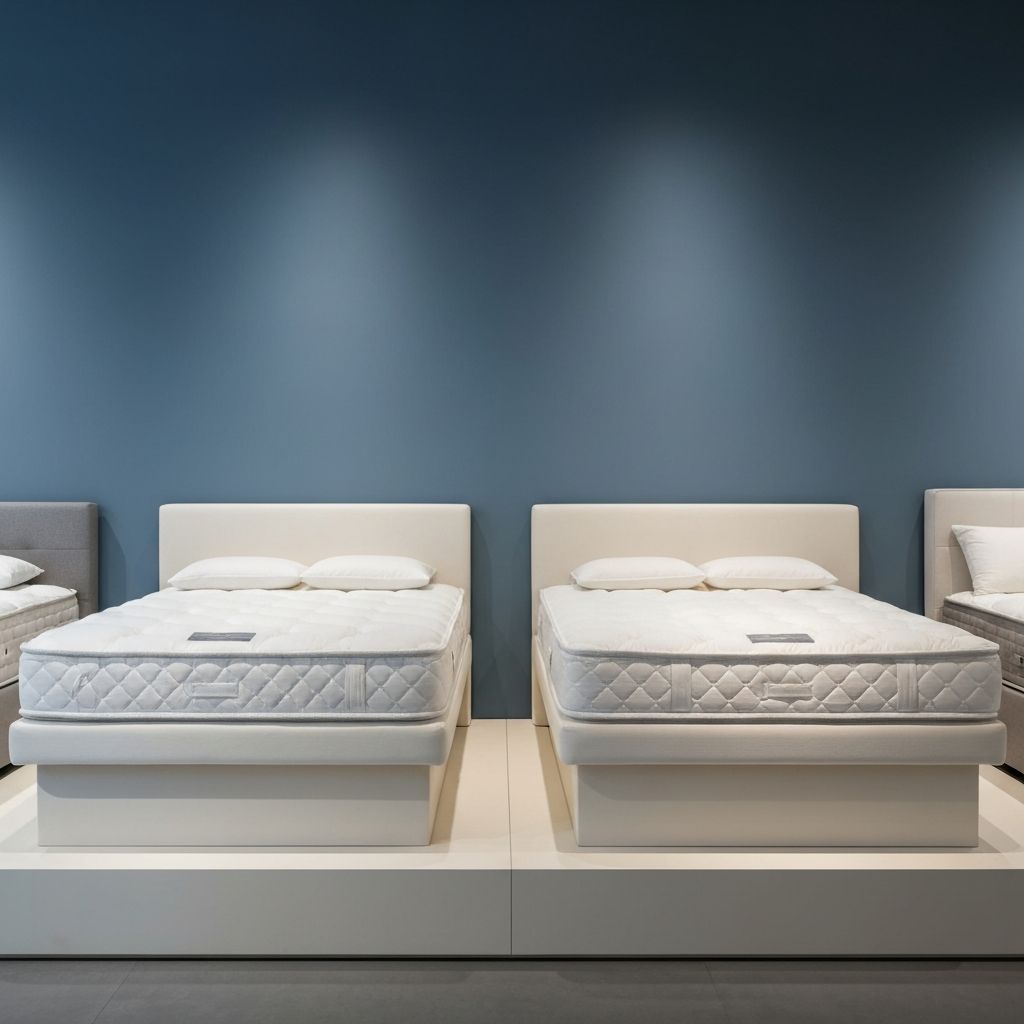 Serta mattress collection showroom