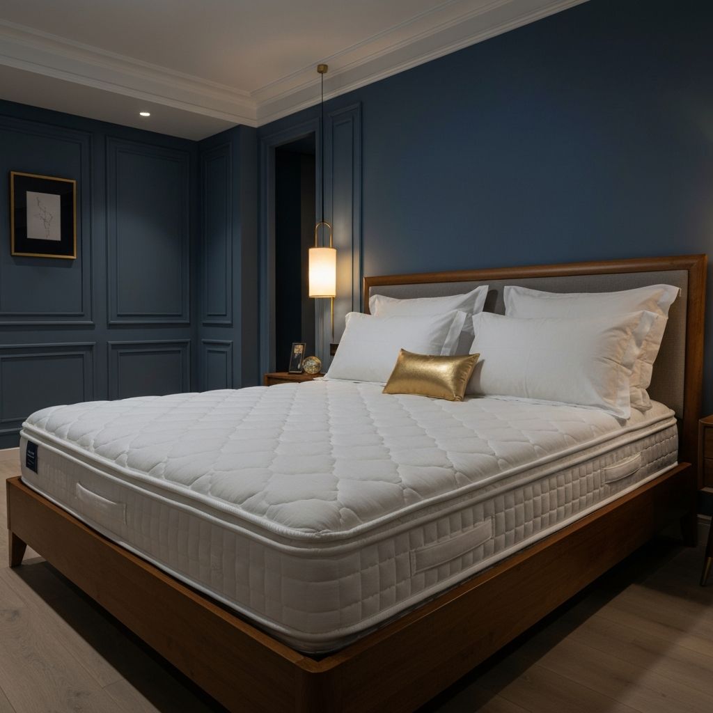 Luxurious Serta mattress in premium bedroom