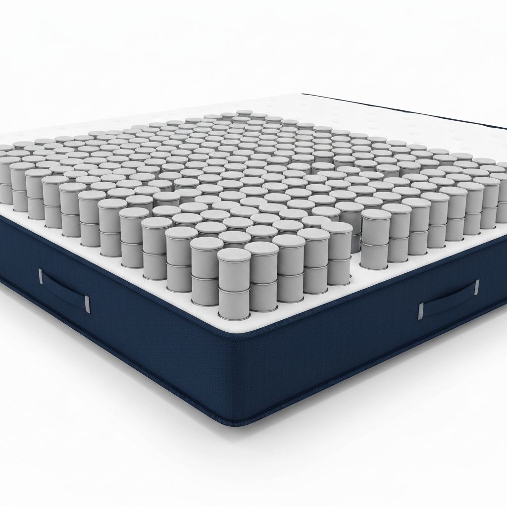 Serta individually wrapped pocket coils support system